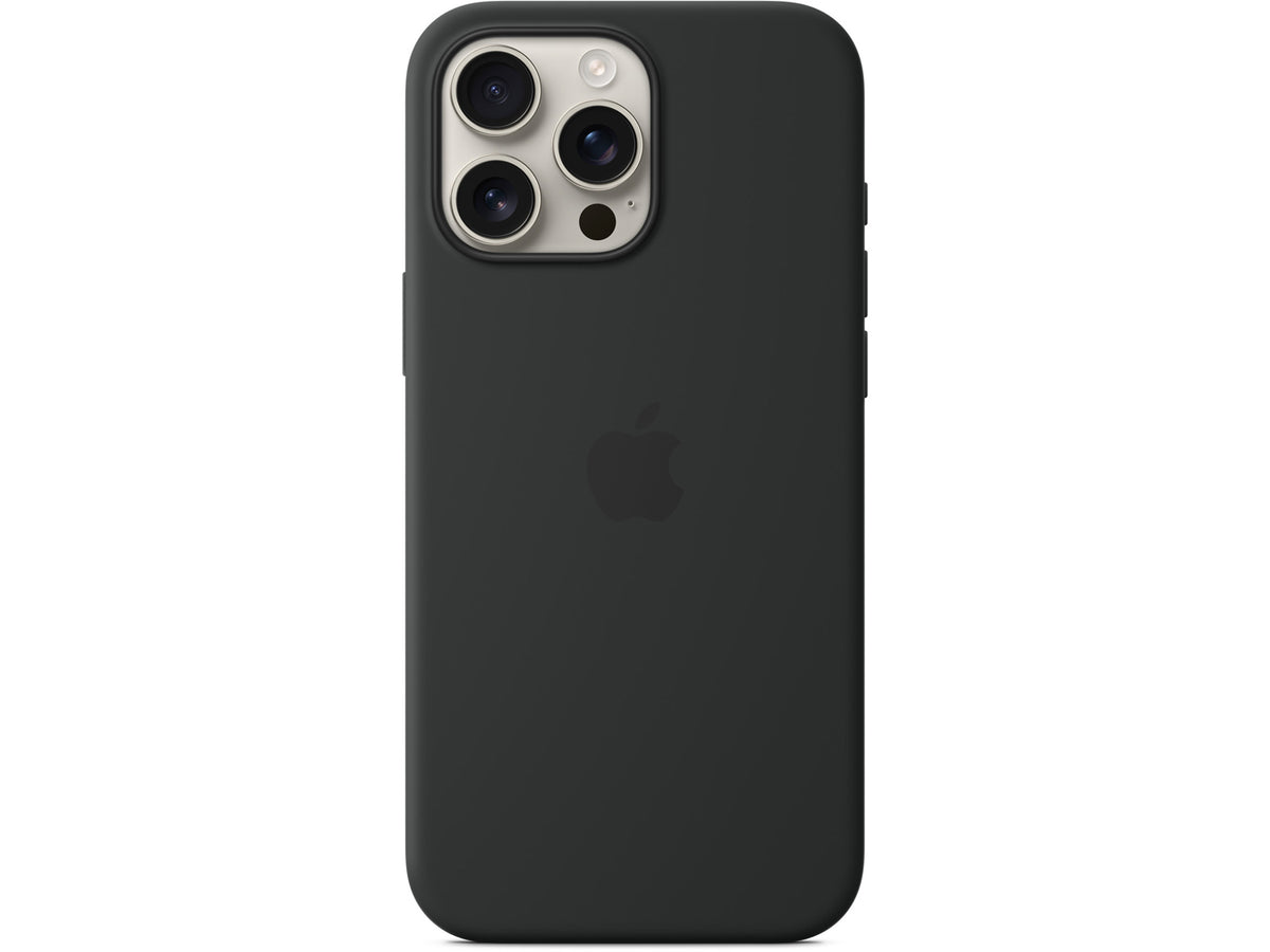 Apple iPhone 16 Pro Max Silicone Case with MagSafe - Black
