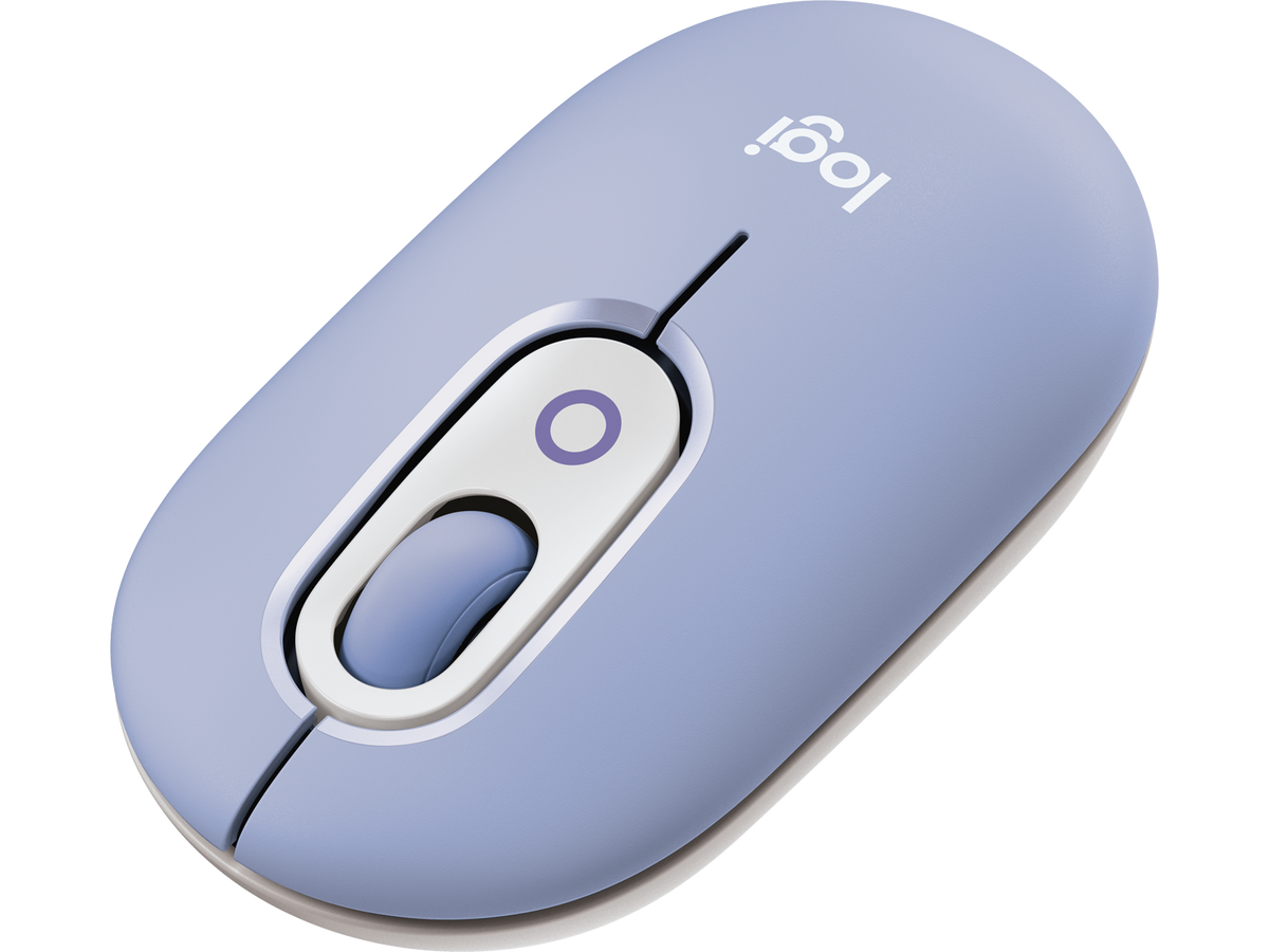 Logitech POP Mouse with emoji -   LILAC