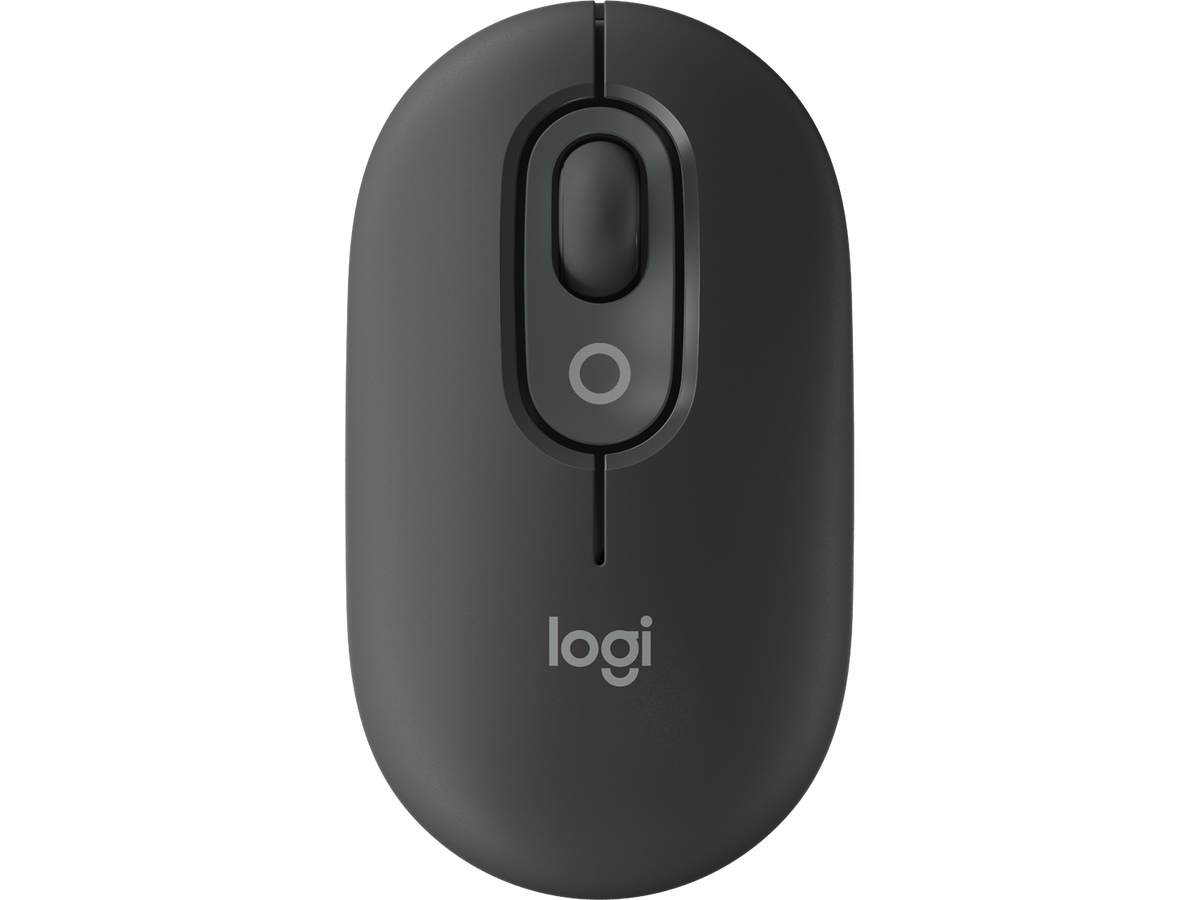 Logitech POP Mouse with emoji - GRAPHITE