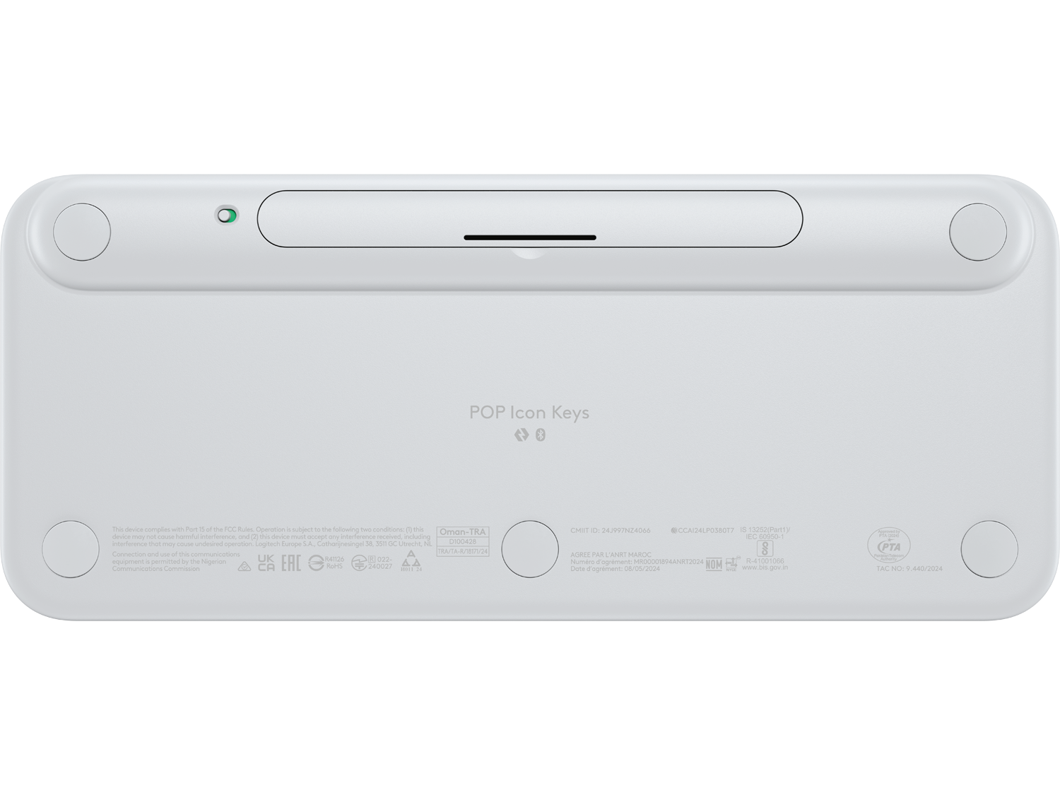 Logitech Pop Icon Keys - White - US INT'L