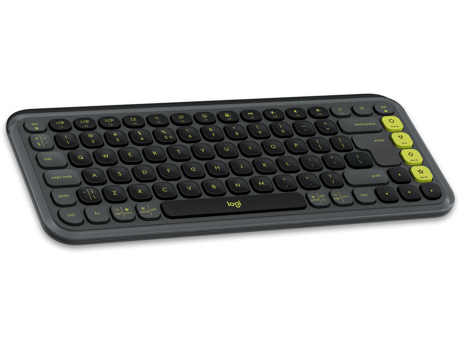 Logitech Pop Icon Keys - Graphite & Green US INT'L