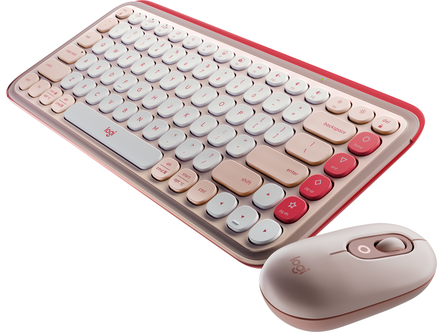 Logitech Pop Icon Combo - Rose - US INT'L