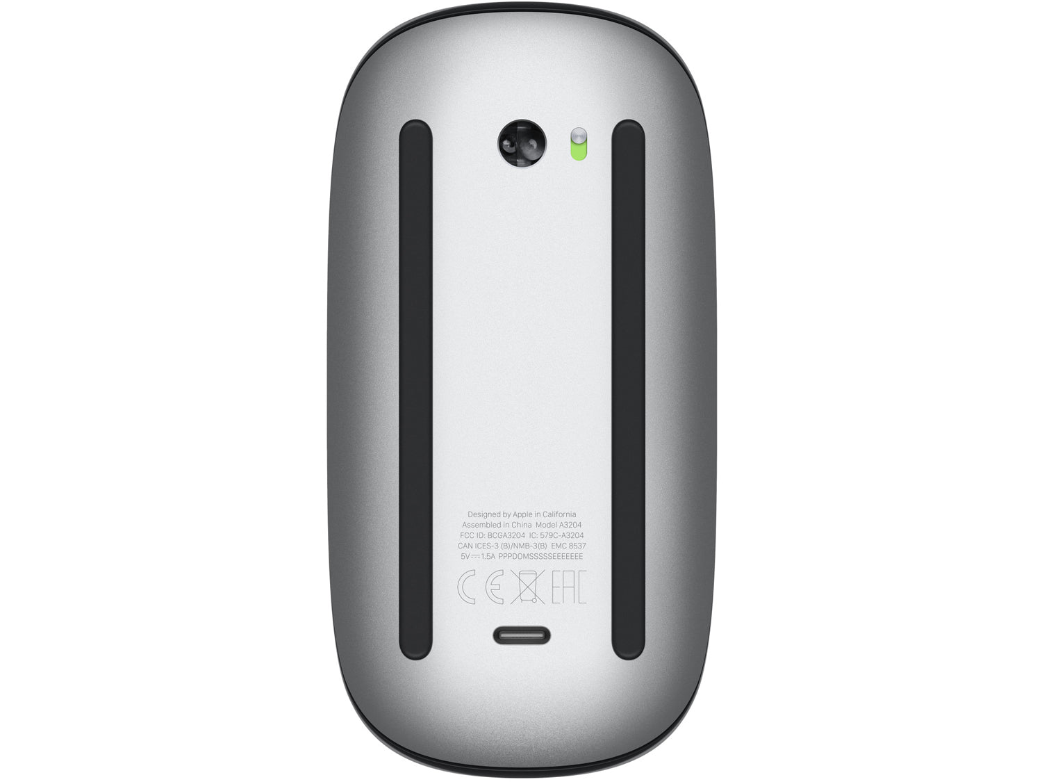 Apple Magic Mouse (USB-C) - Black Multi-Touch Surface