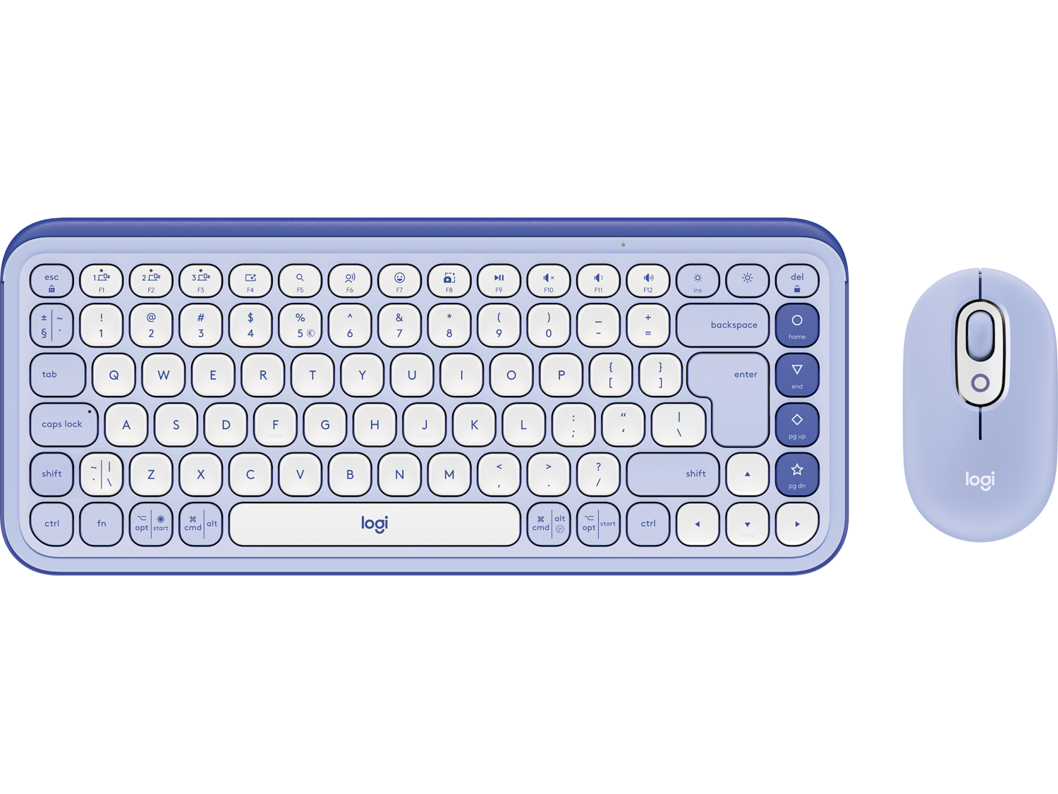 Logitech Pop Icon Combo - Lilac - US INT'L