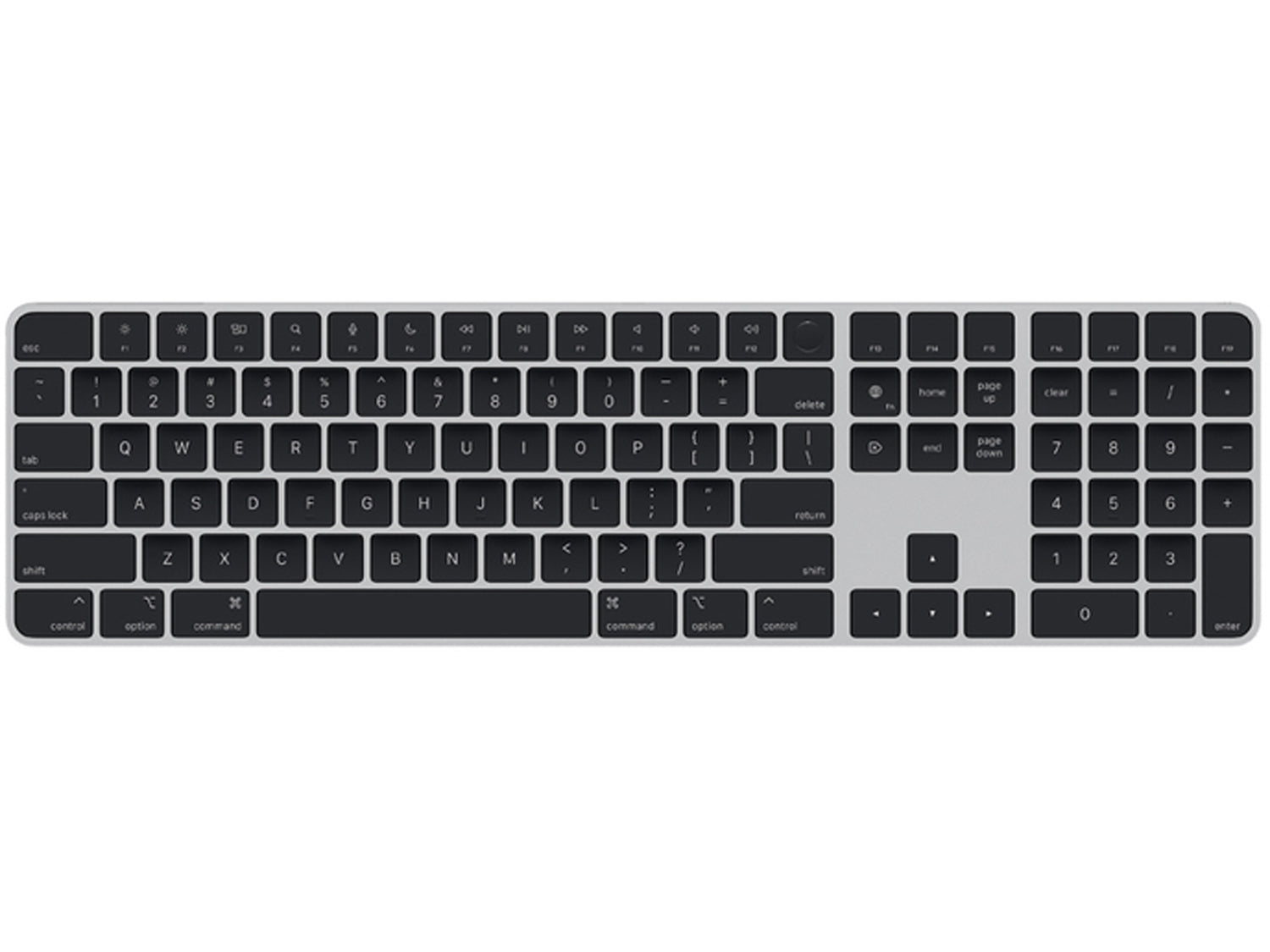 Apple Magic Keyboard w Touch ID and Numeric Keypad - Bulgarian - Black Keys