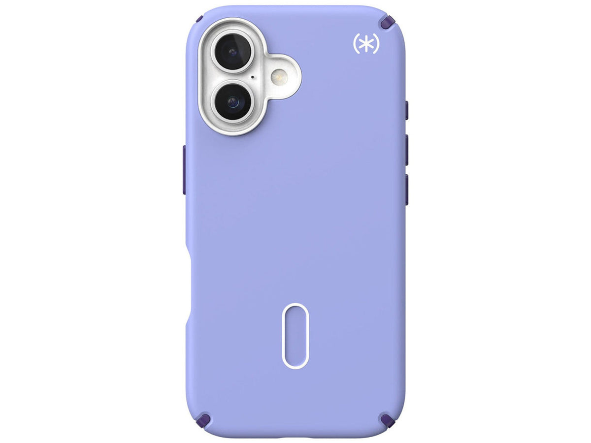 Speck Presidio2 Pro, за iPhone 16, MagSafe + ClickLock, Future Lavender/Cassis Purple