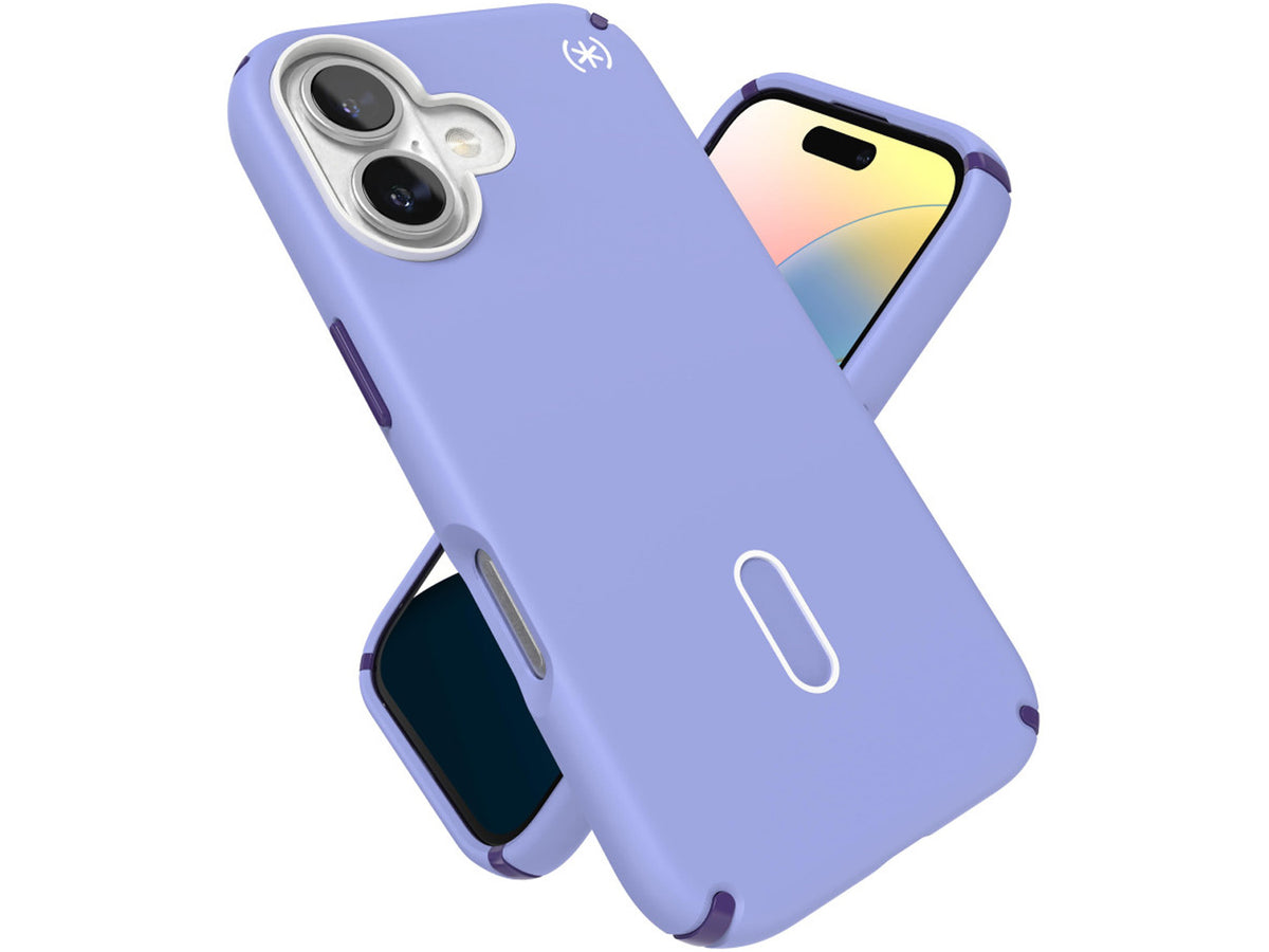 Speck Presidio2 Pro, за iPhone 16, MagSafe + ClickLock, Future Lavender/Cassis Purple