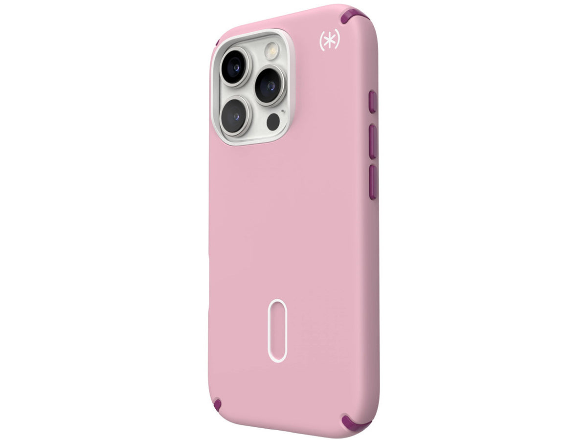 Speck Presidio2 Pro, за iPhone 16 Pro, MagSafe + ClickLock, Wednesday Pink