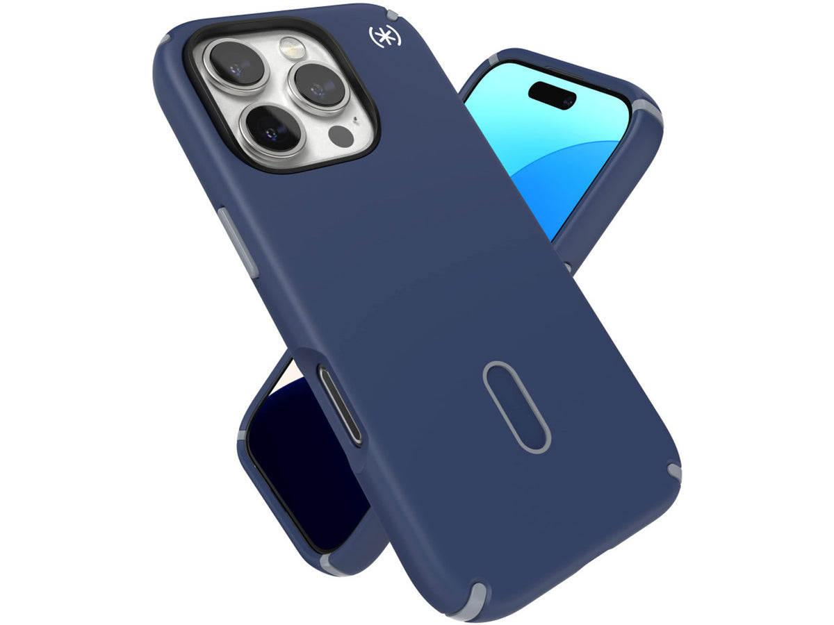 Speck Presidio2 Pro, за iPhone 16 Pro, MagSafe + ClickLock, Coastal Blue