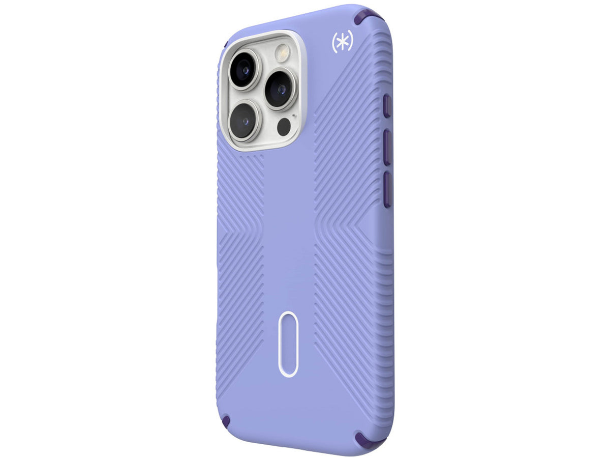 Speck Presidio2 Grip, за iPhone 16 Pro, MagSafe + ClickLock, Future Lavender
