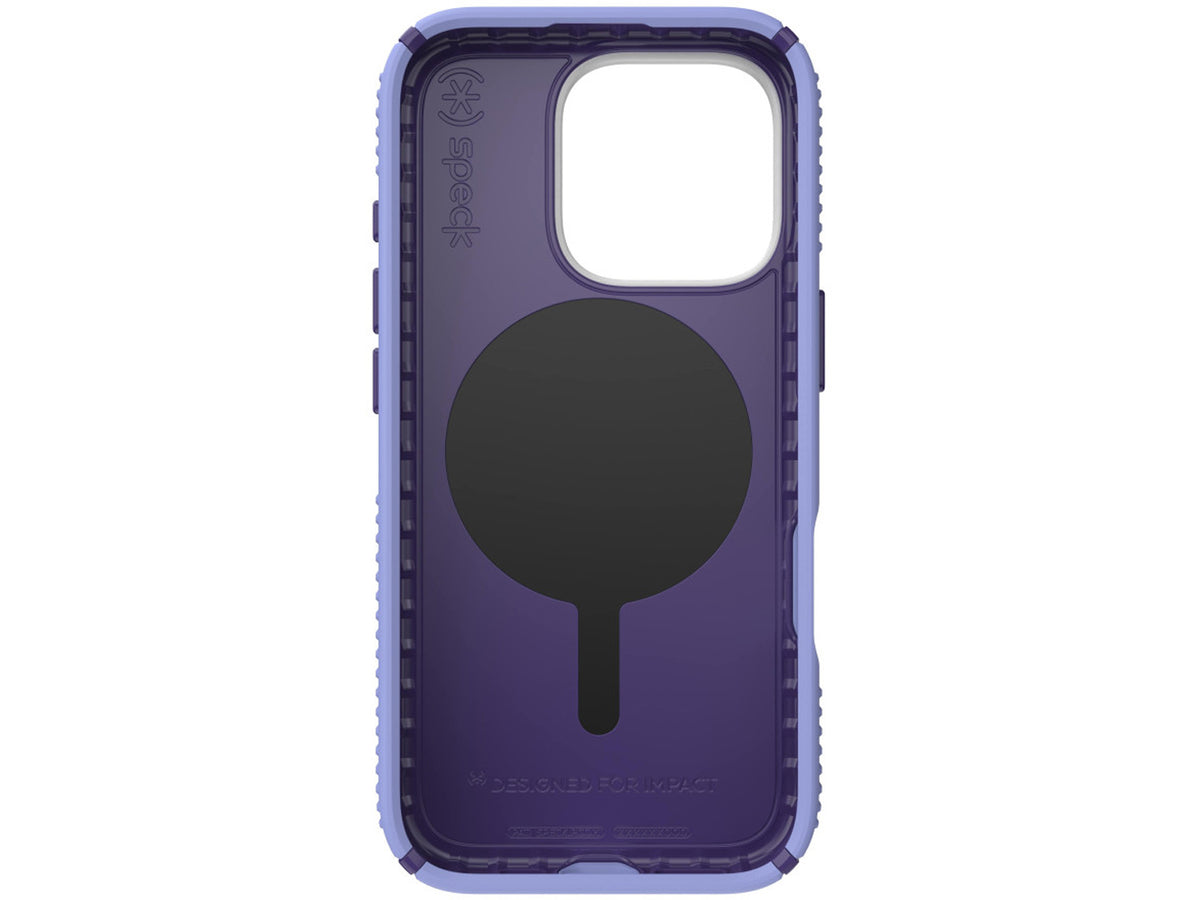 Speck Presidio2 Grip, за iPhone 16 Pro, MagSafe + ClickLock, Future Lavender