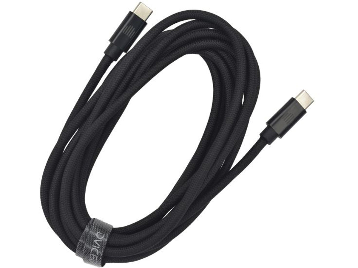 Dviced Cable USB-C to USB-C Nylon Textile 3m - Black