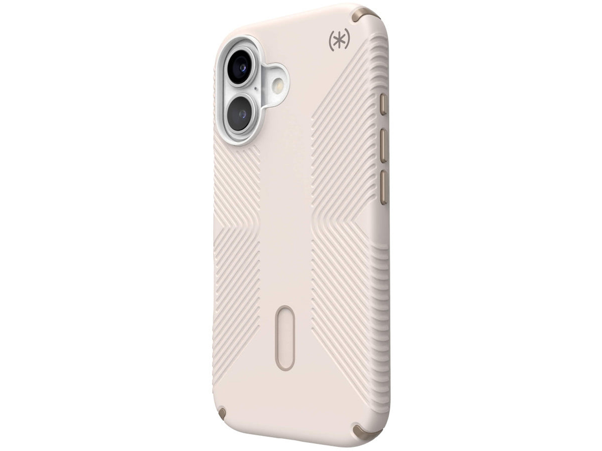 Speck Presidio2 Grip, за iPhone 16, MagSafe + ClickLock, Heirloom Gold