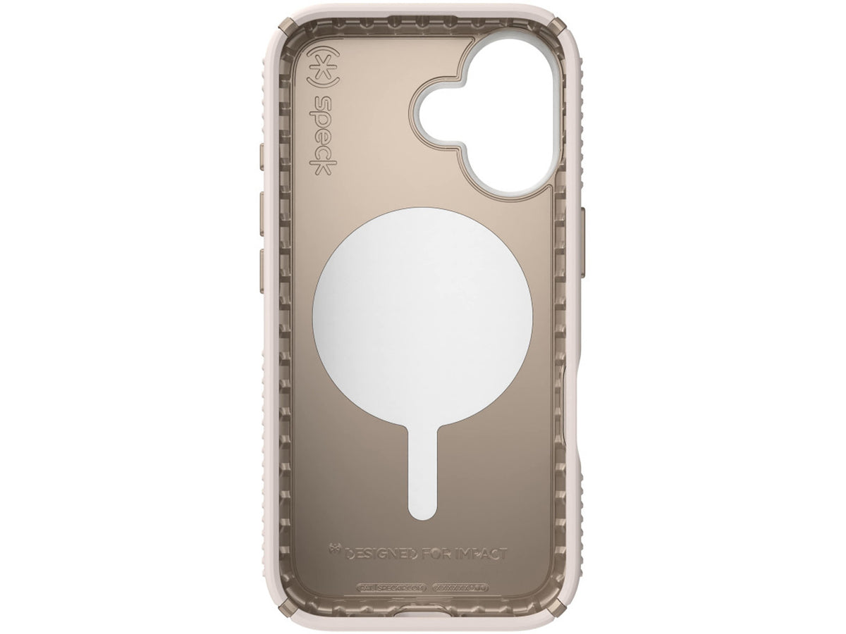Speck Presidio2 Grip, за iPhone 16, MagSafe + ClickLock, Heirloom Gold
