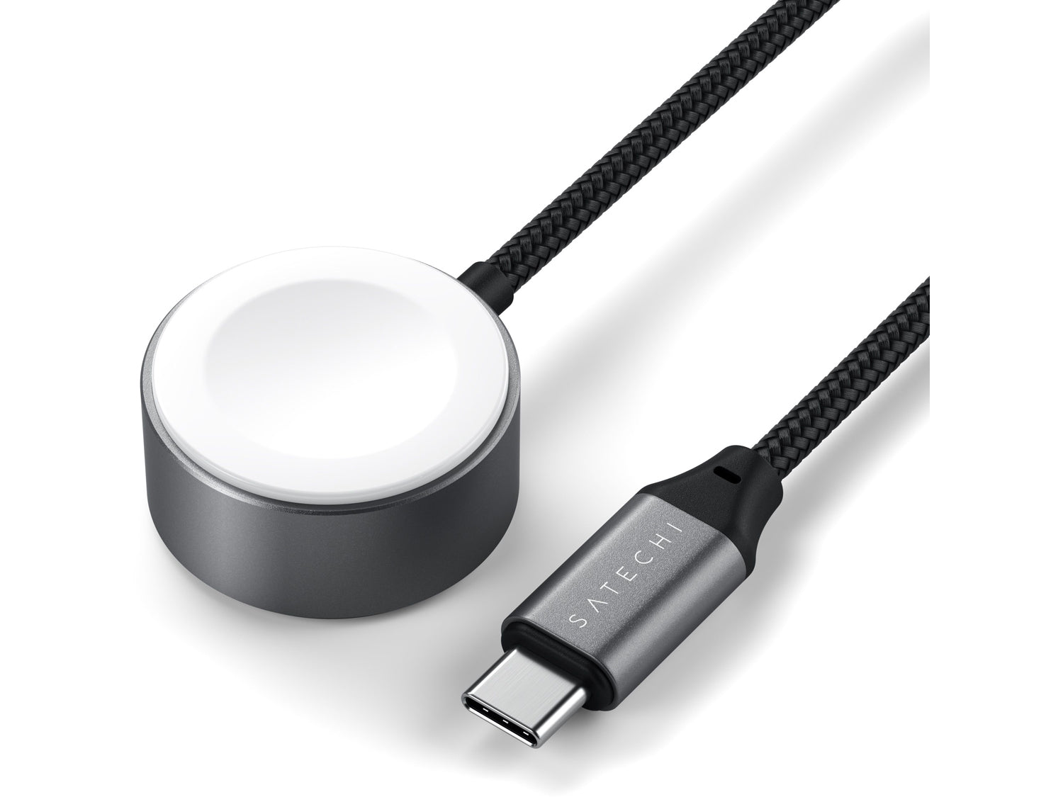 Satechi USB-C Magnetic Fast-Charging Cable for Apple Watch - Space Gray