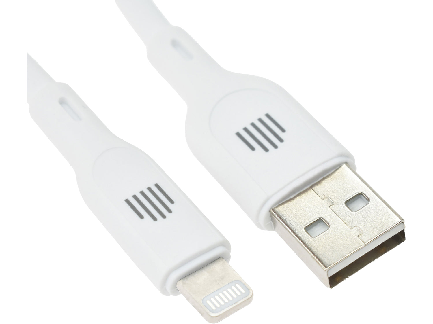 Dviced USB-A to lightning cable Charging & Data transfer 1,25m, White