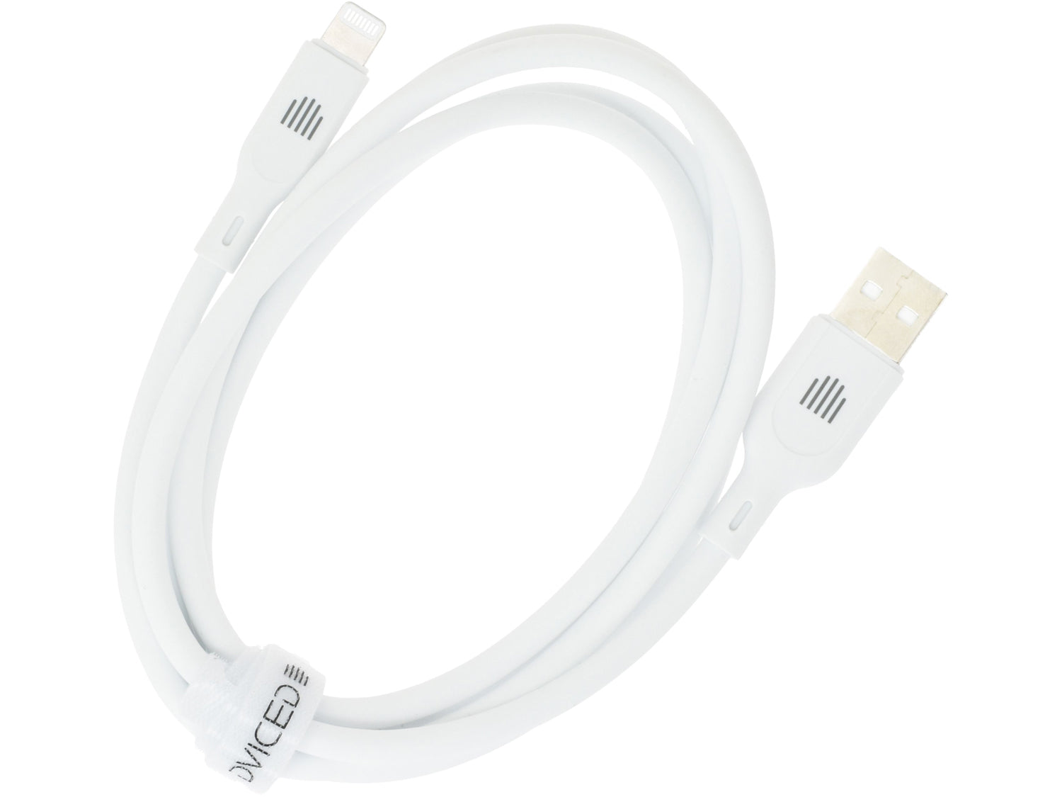 Dviced USB-A to lightning cable Charging & Data transfer 1,25m, White