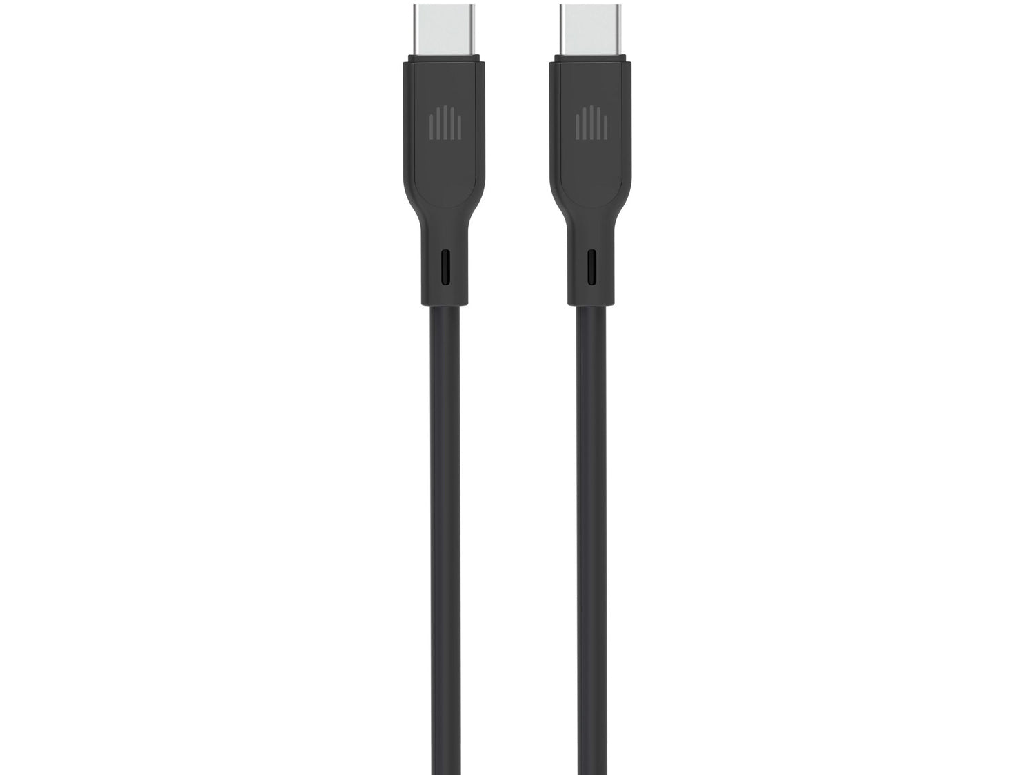 Dviced Cable USB-C to USB-C silicone 1,25m - Black