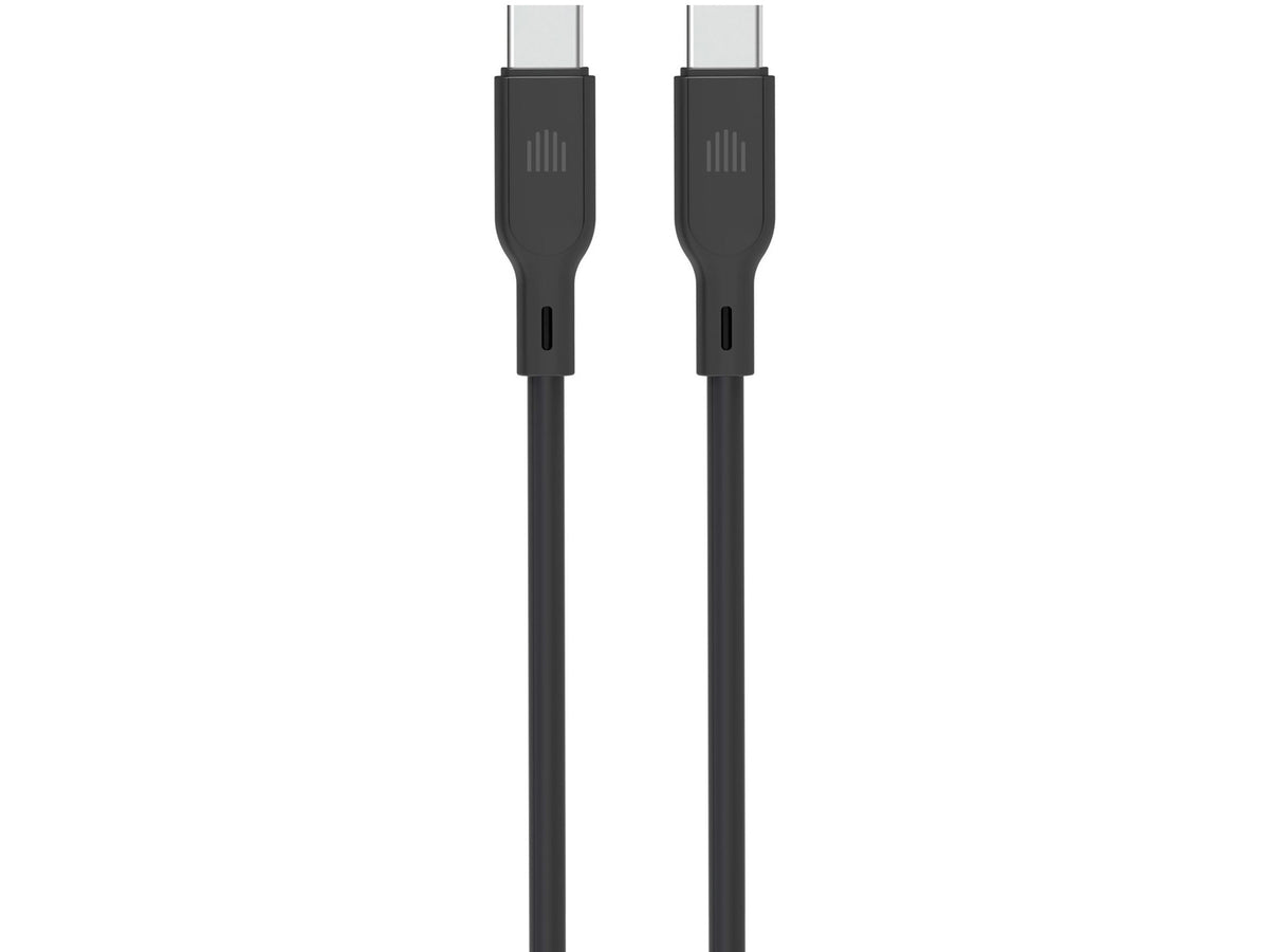 Dviced Cable USB-C to USB-C silicone 1,25m - Black