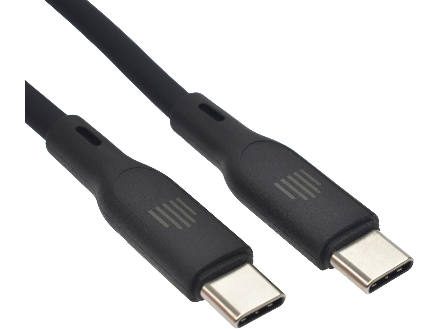 Dviced Cable USB-C to USB-C silicone 1,25m - Black