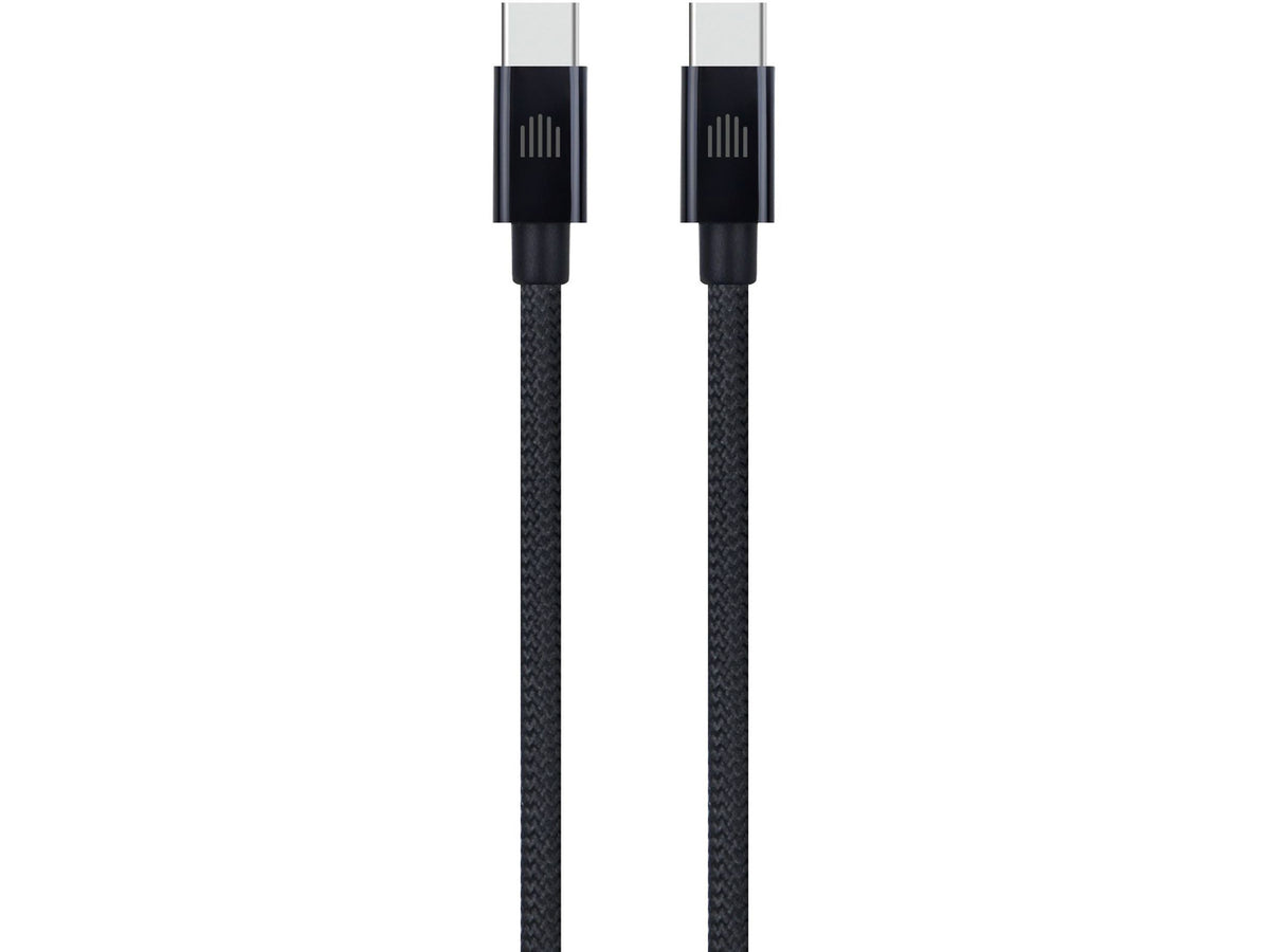 Dviced Cable USB-C to USB-C Nylon Textile 1,25m - Black