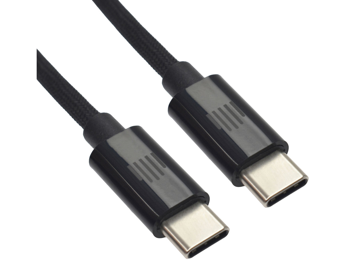 Dviced Cable USB-C to USB-C Nylon Textile 1,25m - Black