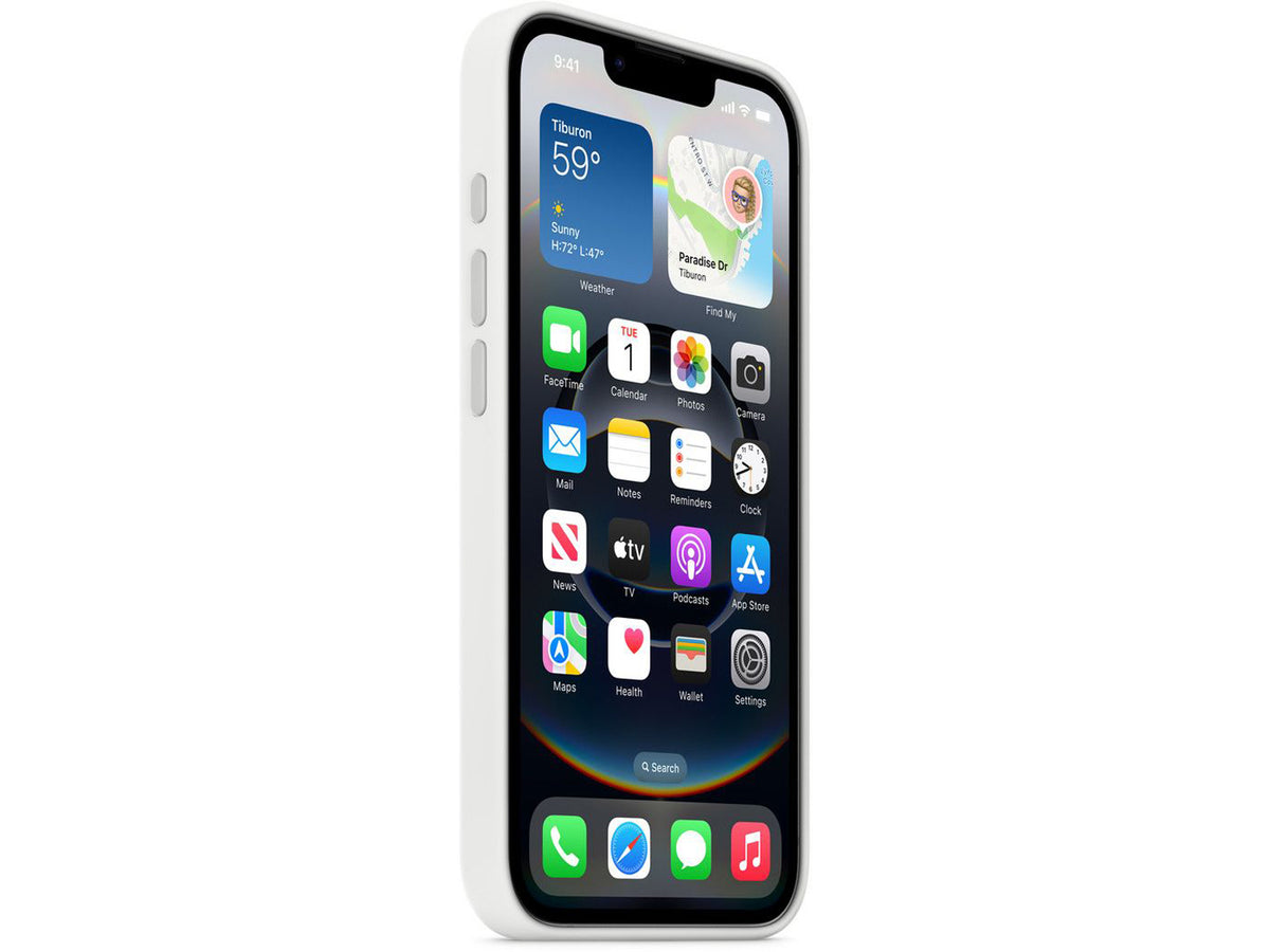 Apple Silicone Case for iPhone 16e - White