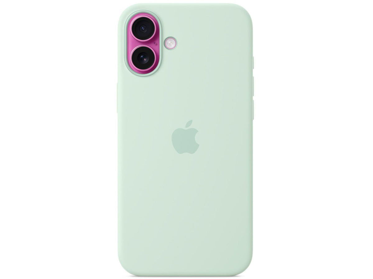 Apple iPhone 16 Plus Silicone Case with MagSafe - Aquamarine