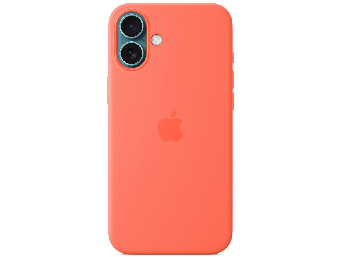Apple iPhone 16 Plus Silicone Case with MagSafe - Tangerine