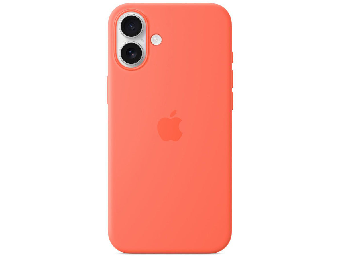 Apple iPhone 16 Plus Silicone Case with MagSafe - Tangerine