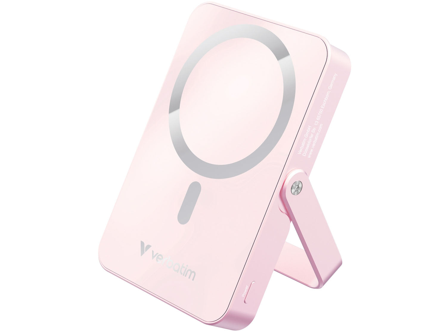 Verbatim Charge 'n' Go Power Bank with Stand 10000mAh, Pink