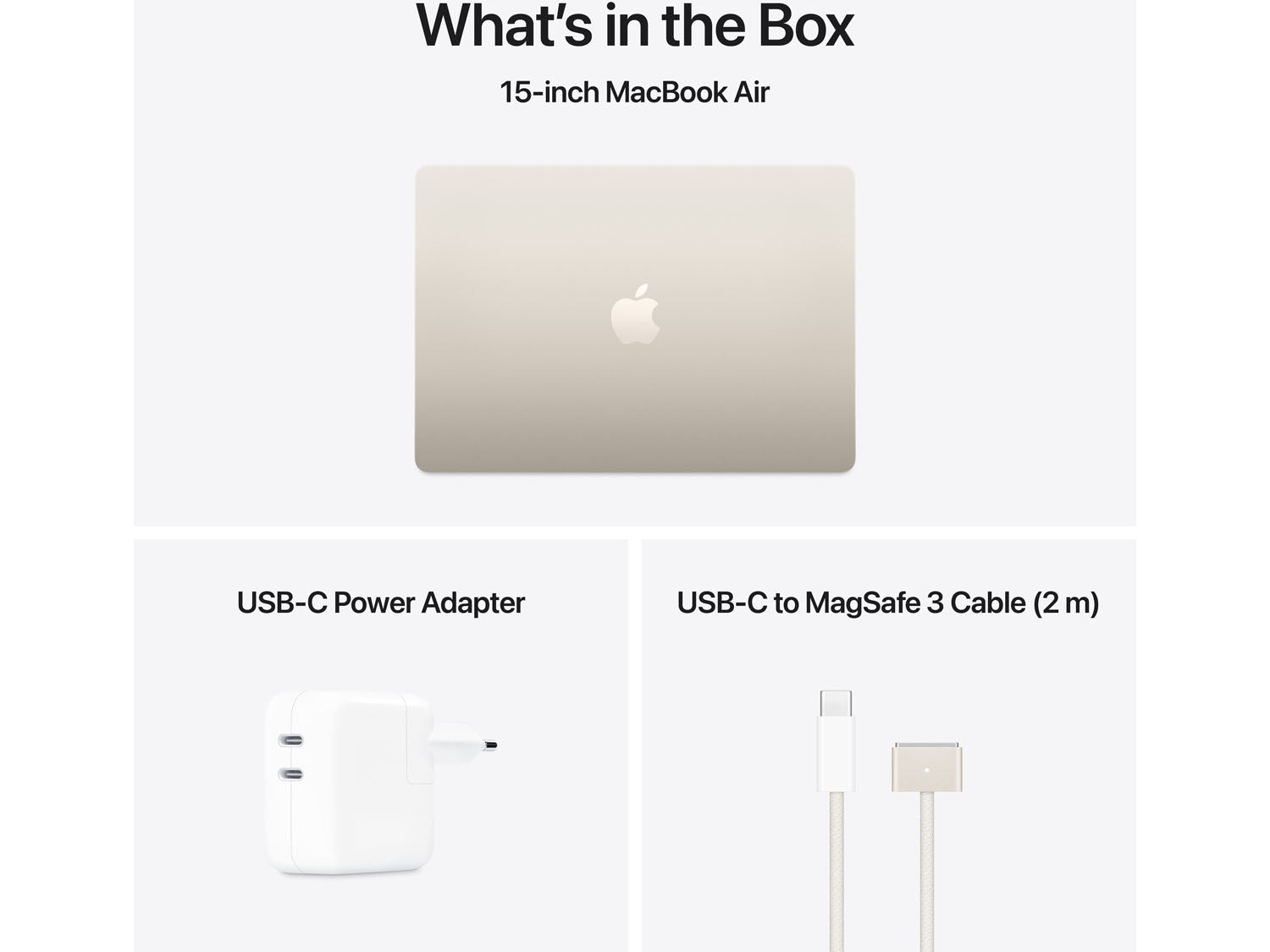 Apple MacBook Air 15.3" M4 Starlight