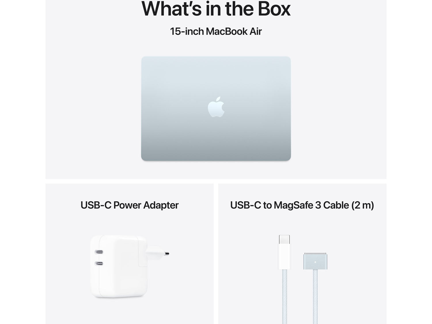 Apple MacBook Air 15.3" Sky Blue (2025)
