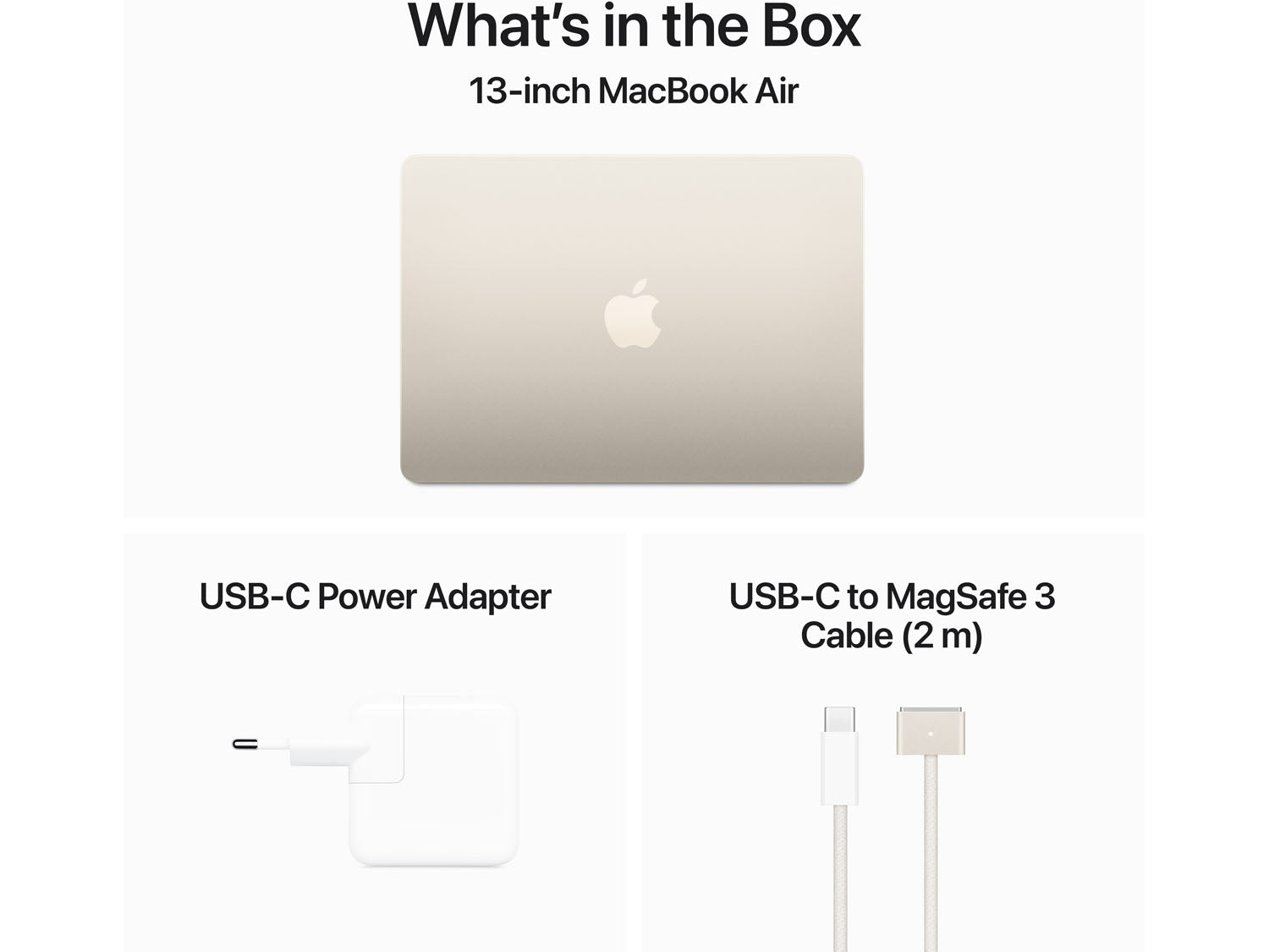 Apple MacBook Air 13.6" M3 Starlight