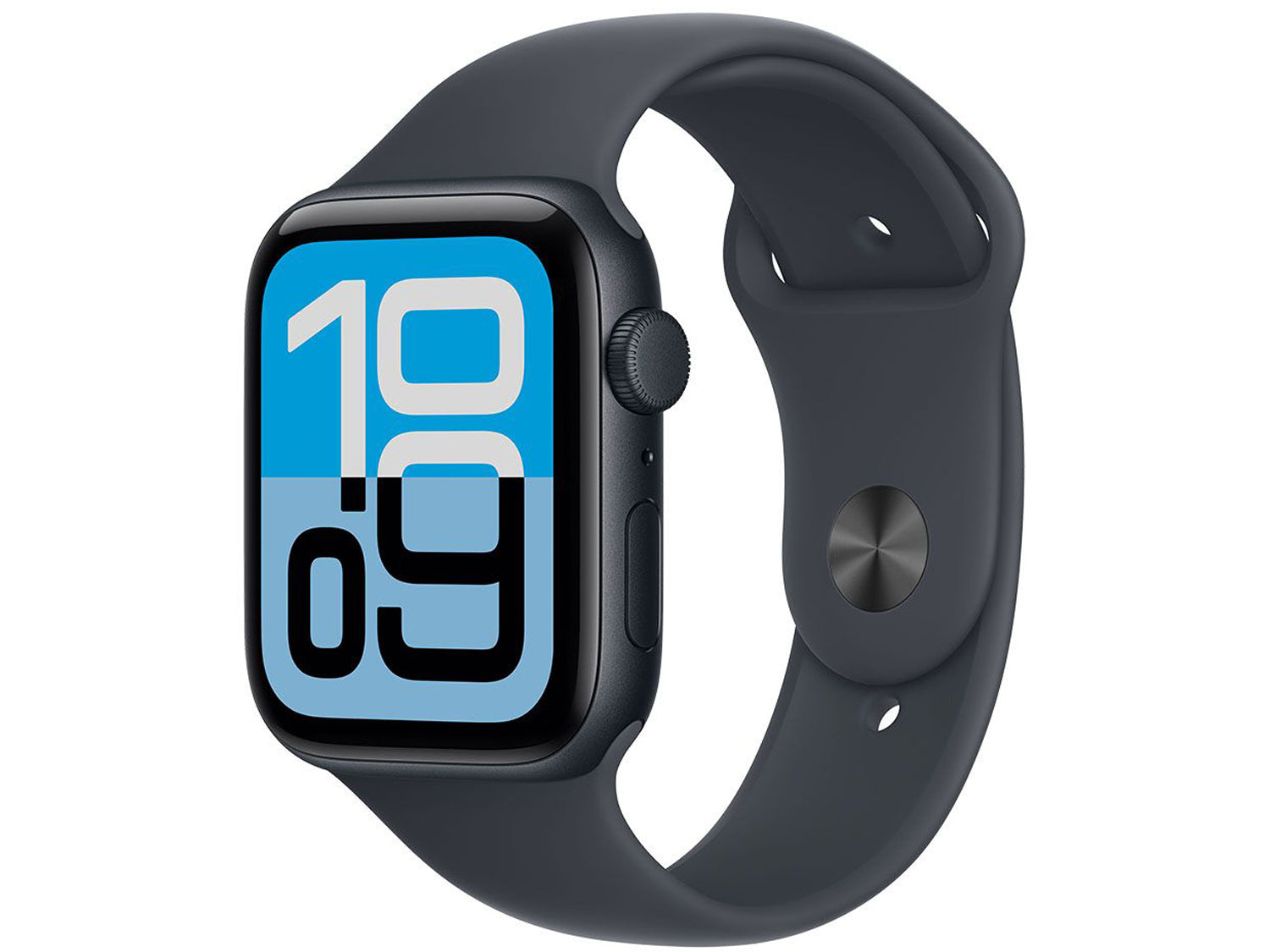 Apple Watch SE 3 GPS + Cellular 44mm Midnight Aluminium Case with Midnight Sport Band - S/M