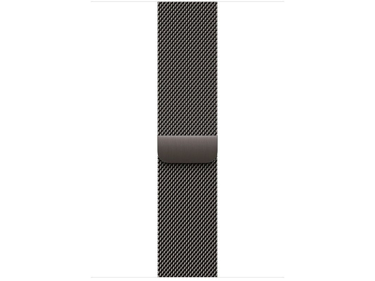 Apple Watch Series 11 GPS + Cellular 46mm Slate Titanium Case with Slate Milanese Loop - S/M