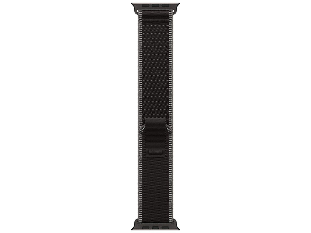 Apple Watch Ultra 3 Cellular 49mm Black Titanium Case with Black/Charcoal Trail Loop - S/M