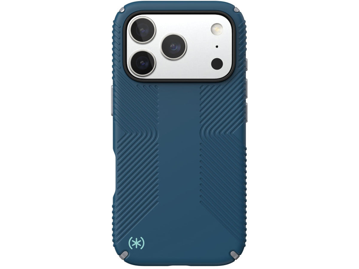 Speck iPhone 17 Pro, Presidio2 Grip, Blue
