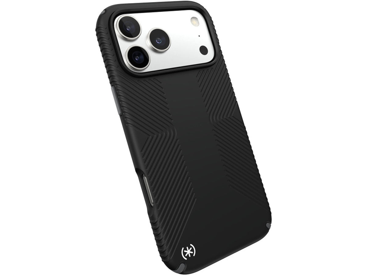 Speck iPhone 17 Pro Max, Presidio2 Grip, MagSafe, Black