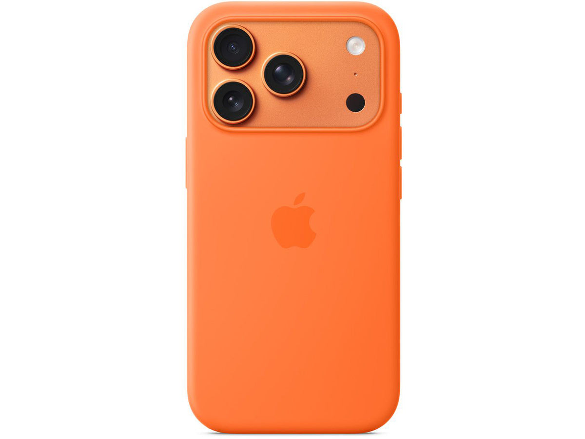 Apple iPhone 17 Pro Silicone Case with MagSafe - Orange