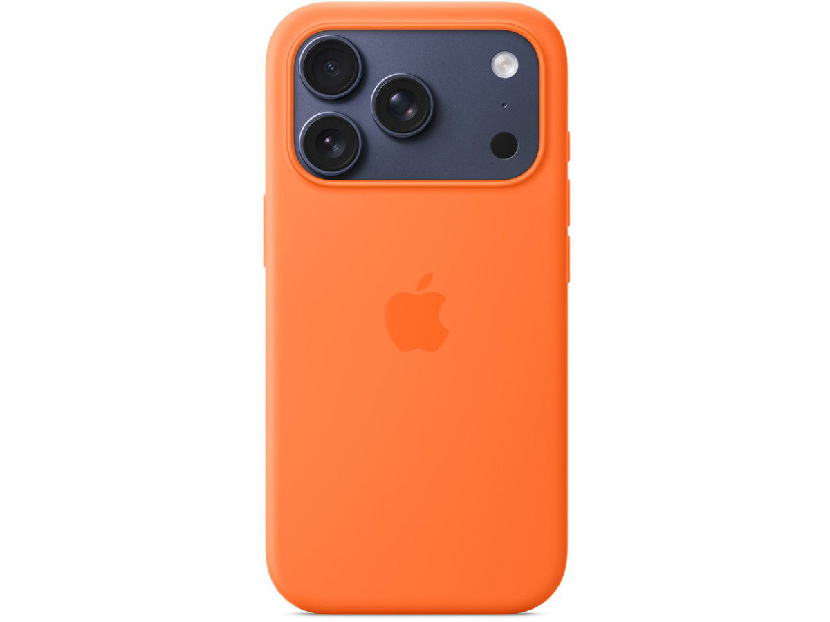 Apple iPhone 17 Pro Silicone Case with MagSafe - Orange