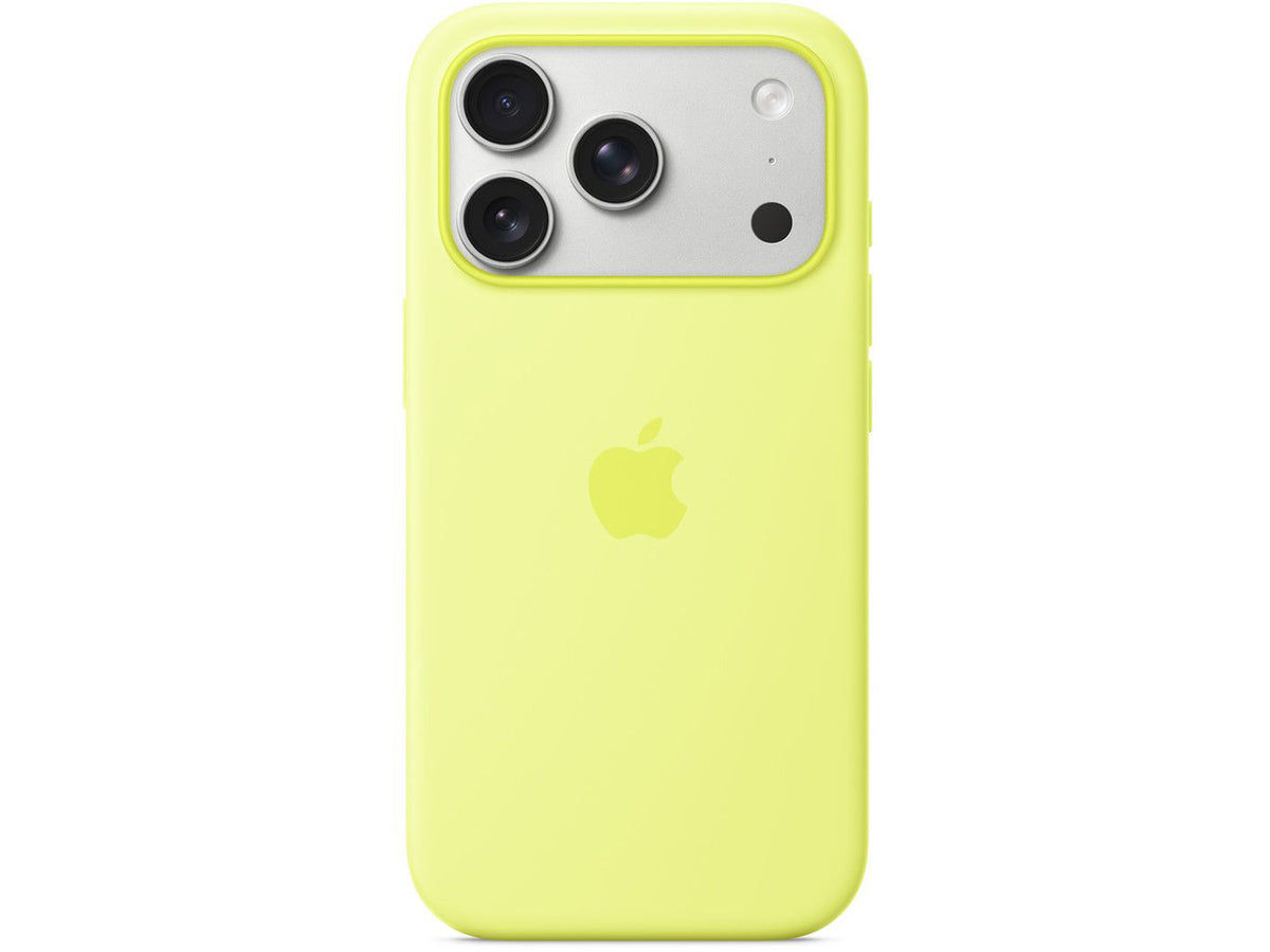Apple iPhone 17 Pro Silicone Case with MagSafe - Neon Yellow