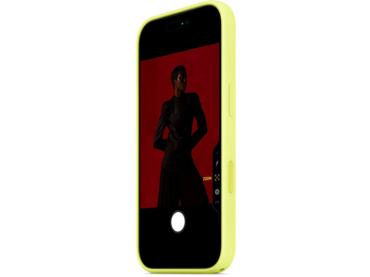 Apple iPhone 17 Pro Silicone Case with MagSafe - Neon Yellow