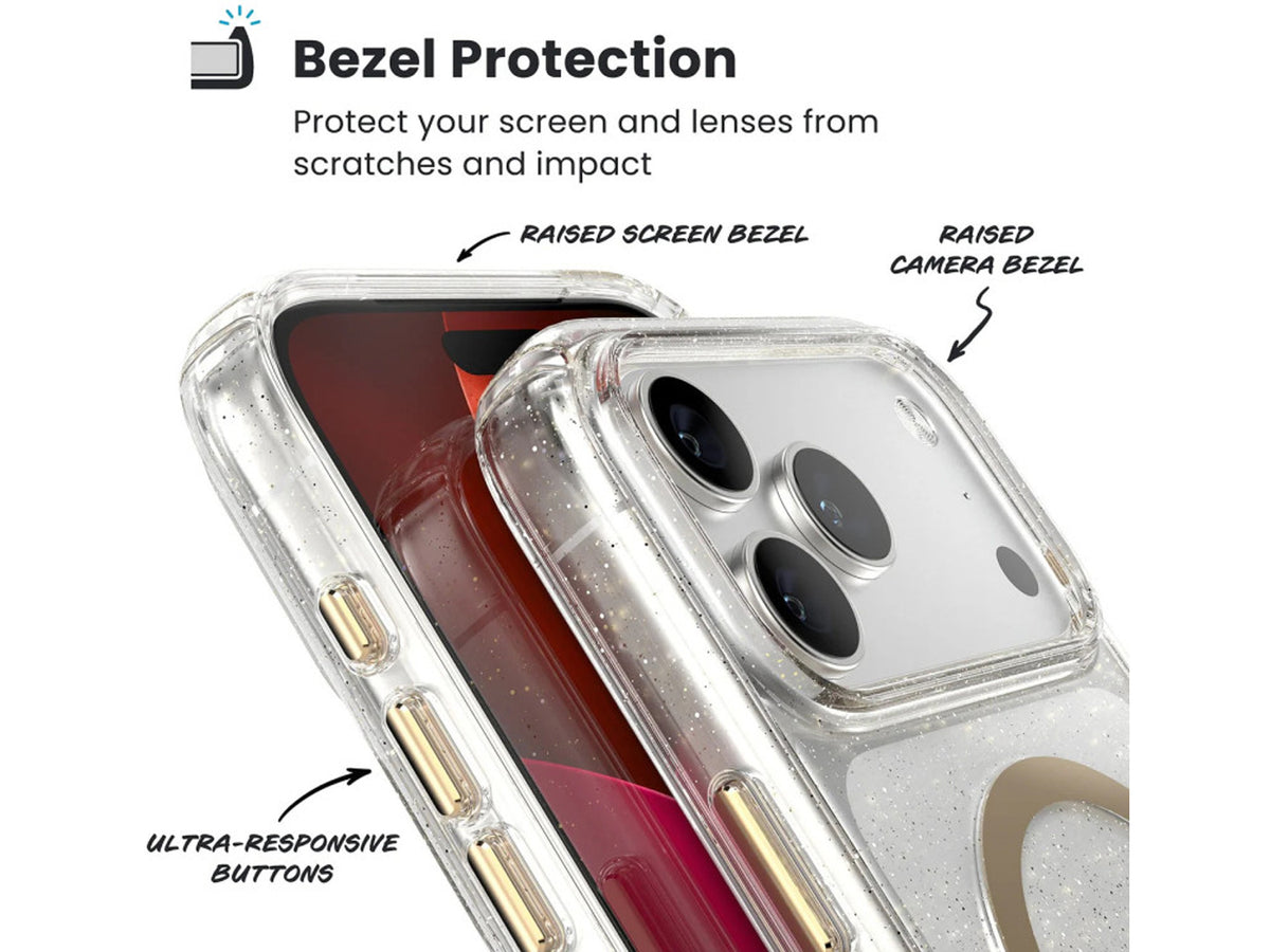 Speck iPhone 17 Pro Max Presidio Lux MagSafe - Glitter