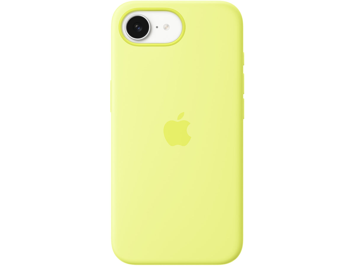 Apple iPhone 16e Silicone Case - Neon Yellow