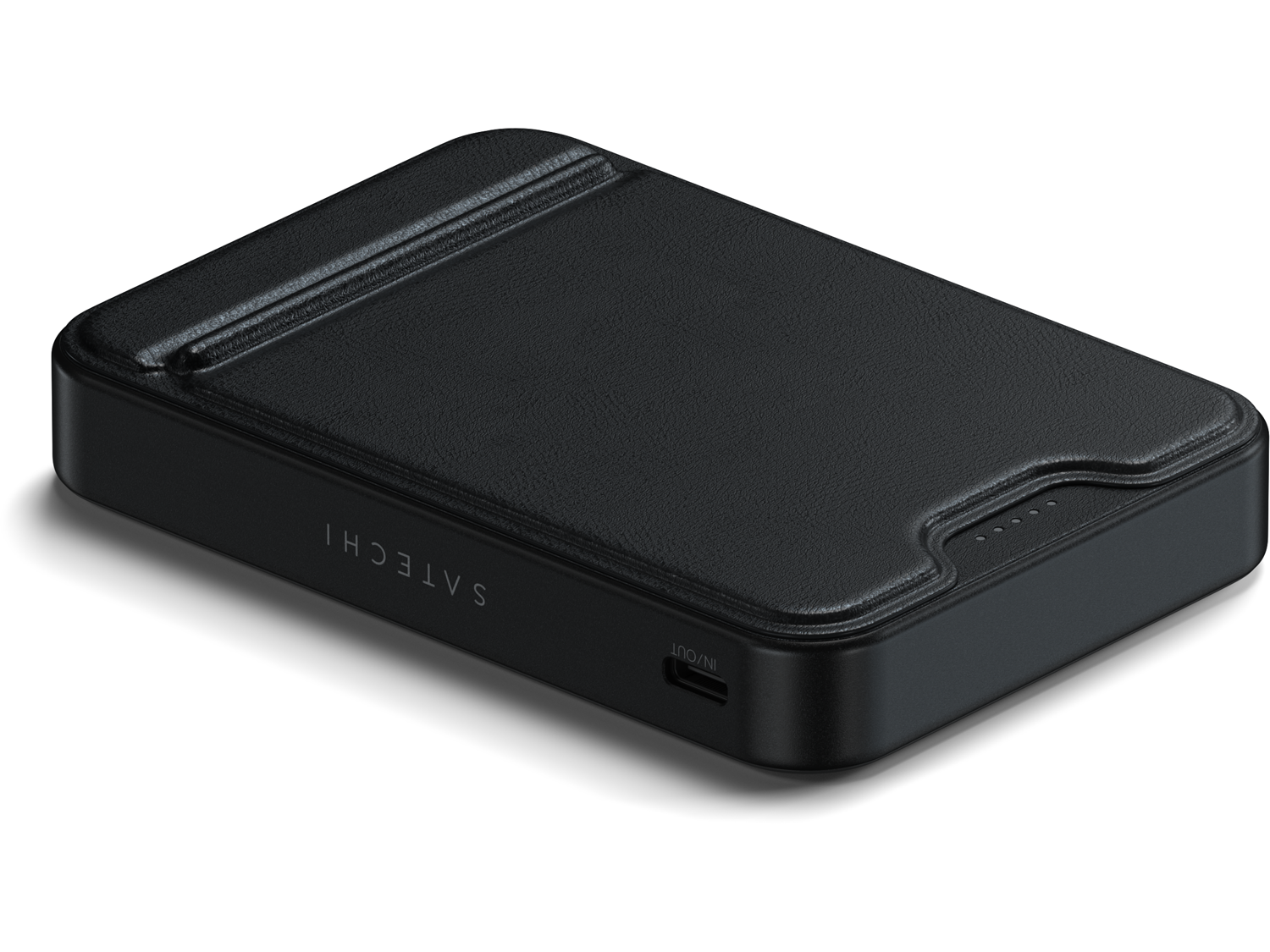 Satechi Qi2 10K Magnetic Power Bank with Stand - Black