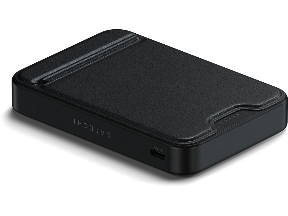 Satechi Qi2 10K Magnetic Power Bank with Stand - Black