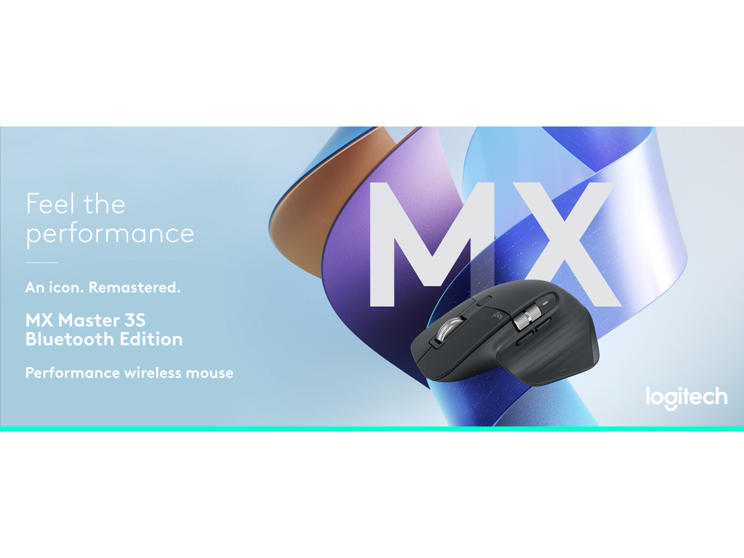 Logitech MX Master 3S Performance Wireless Mouse, GRAPHITE