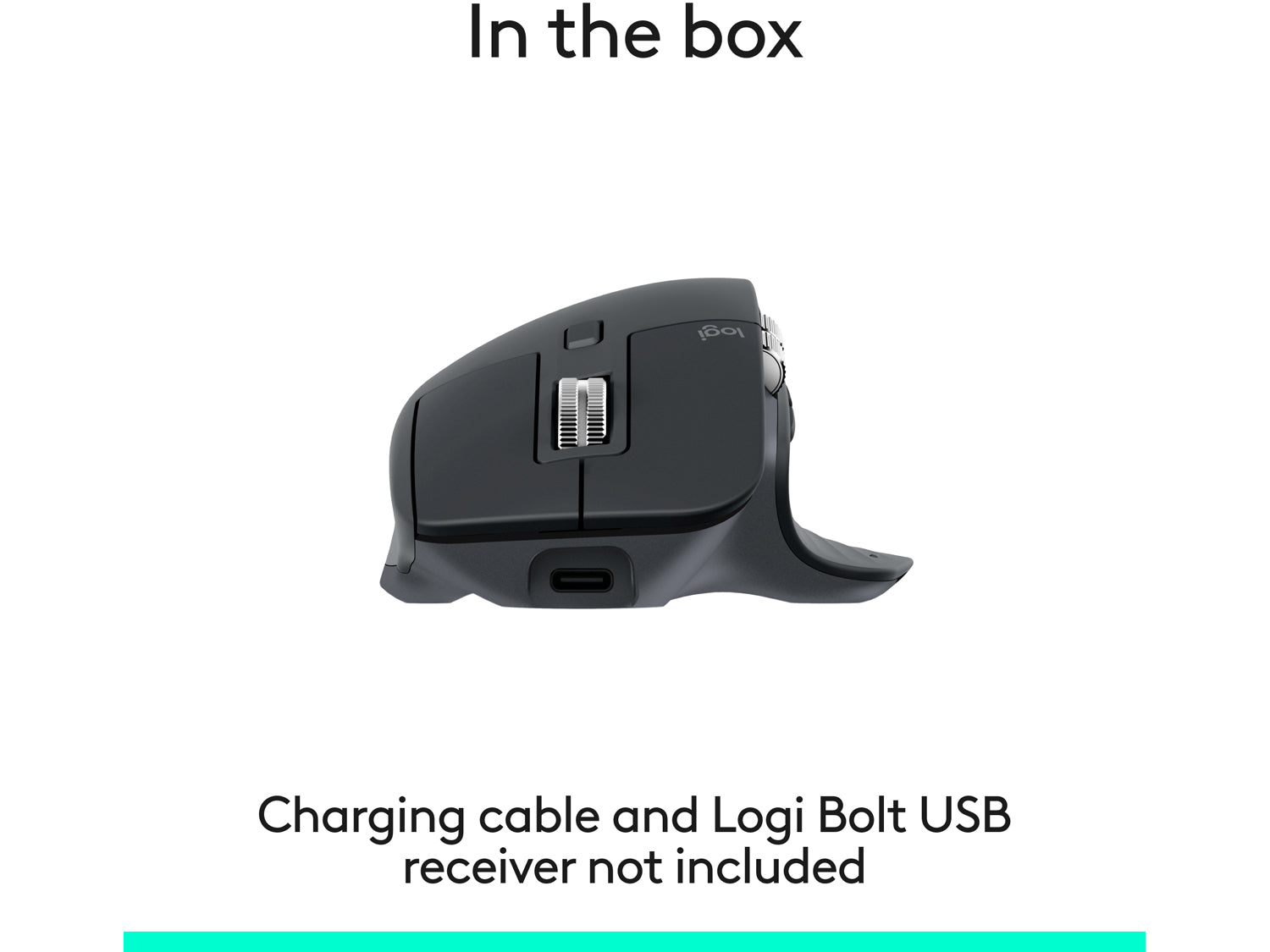 Logitech MX Master 3S Performance Wireless Mouse, GRAPHITE
