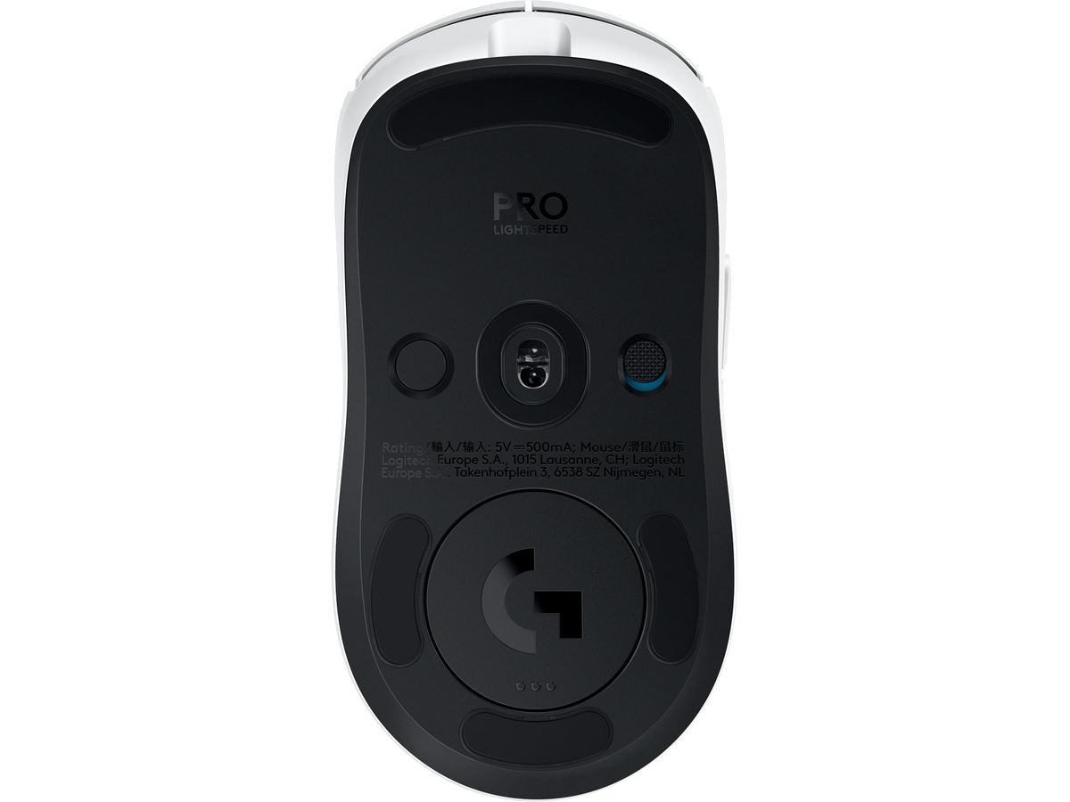 Logitech PRO 2 LIGHTSPEED Wireless Mouse, White